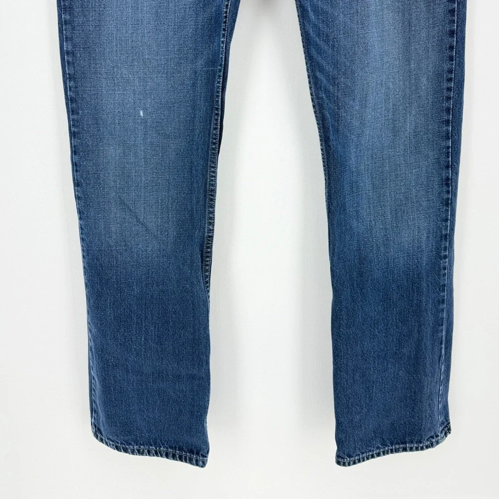 Levi's 527‎ Mens Jeans Boot Cut Blue Denim 36x34 - Picture 13 of 15
